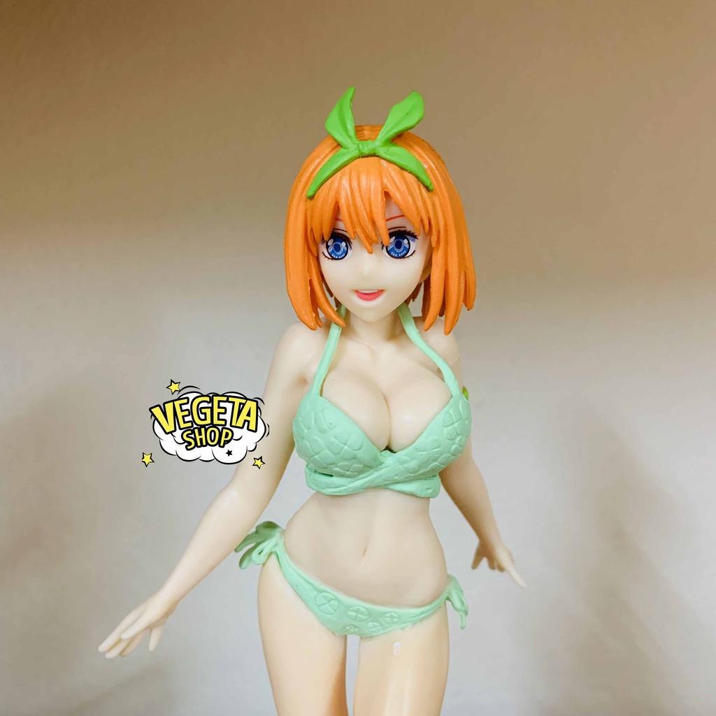 Mô hình Nhà có 5 nàng dâu Gotoubun no Hanayome Ichika Nino Miku Yotsuba Itsuki mặc Bikini Nhà có năm nàng dâu - Cao 20cm