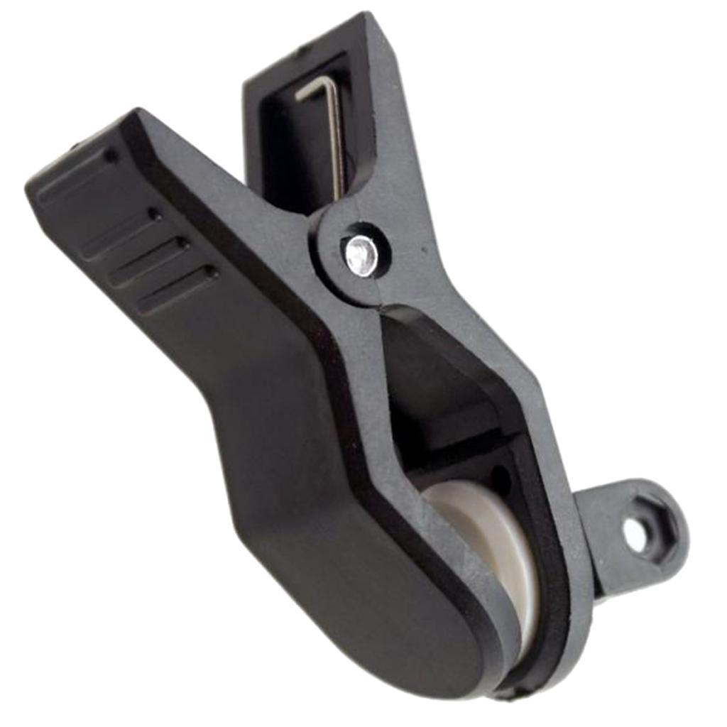 2X Black Tuner for Bass Guitar Violin Cello Musical Instruments Part