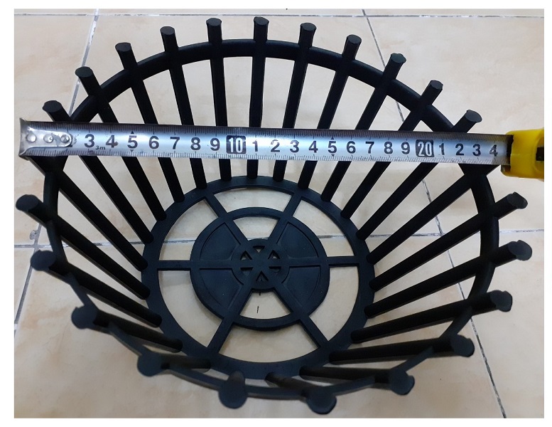 COMBO 5 CHẬU NHỰA GIẢ GỖ FI26 + 1 RÊU RỪNG - GIÁ THỂ TRỒNG LAN+ 1 N3M 100G + 1 CHẾ PHẨM HÙNG NGUYỄN