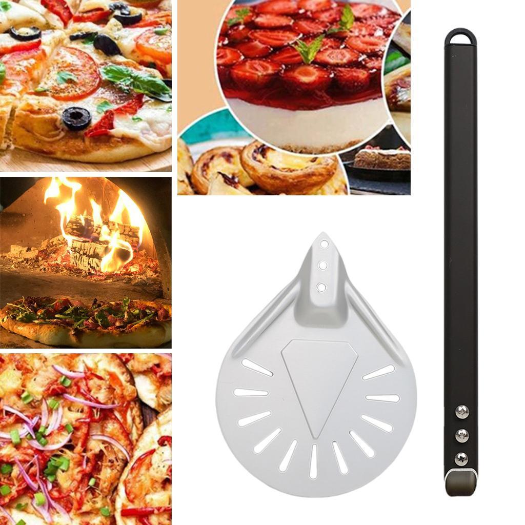 Premium Non-slip Pizza Peel Kitchen Homemade Baking Bread Pizza Oven Shovel
