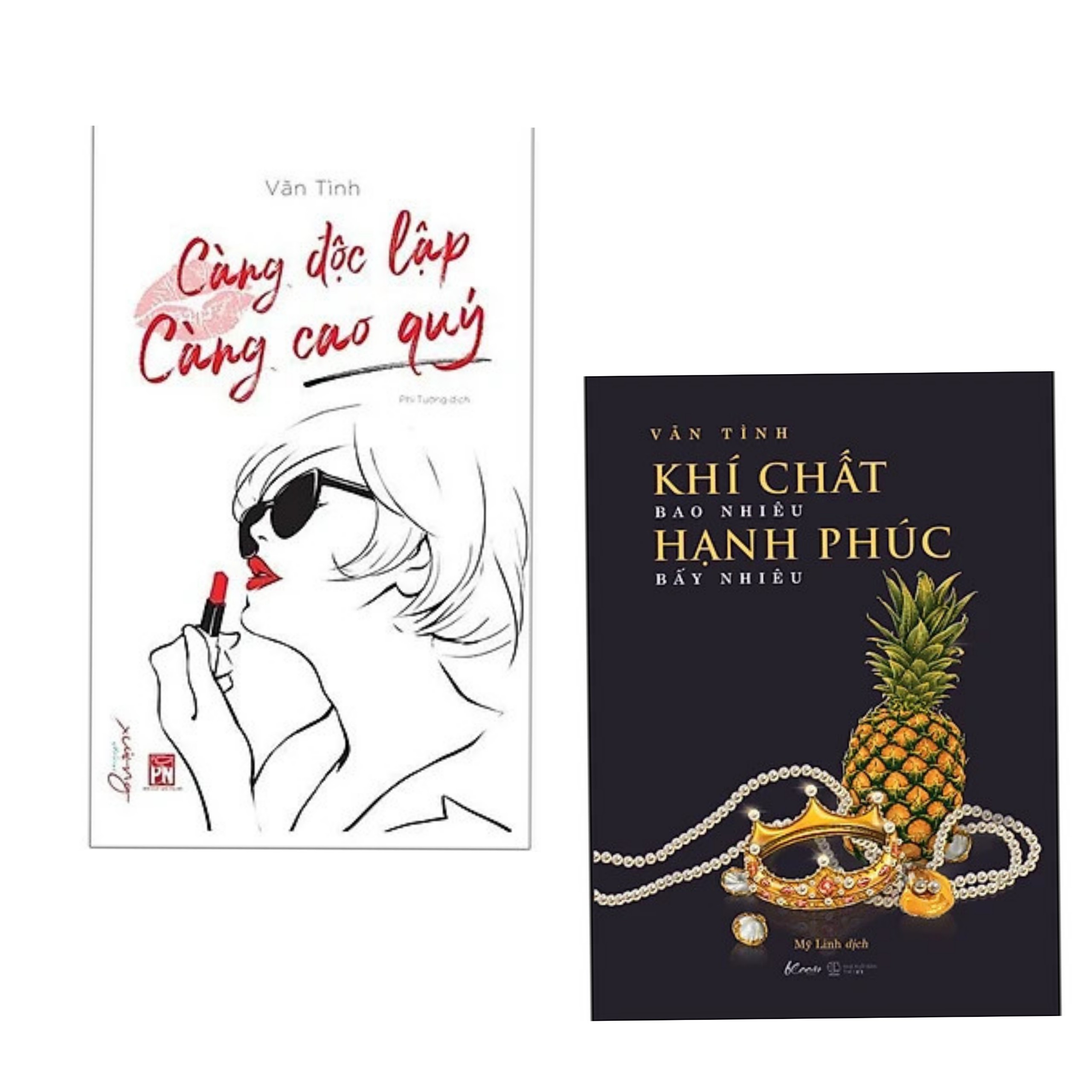 Combo Cẩm Nang Sống Cho Qúy Cô Hiện Đại: Càng Độc Lập Càng Cao Quý + Khí Chất Bao Nhiêu, Hạnh Phúc Bấy Nhiêu