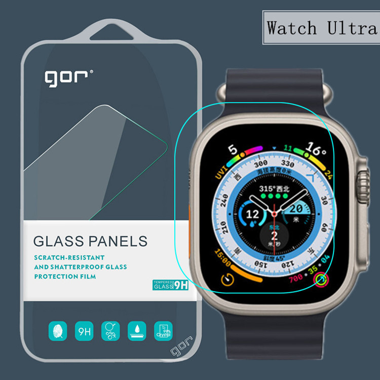 Dán cường lực GOR dành cho Apple Watch Ultra - Hàng Chính Hãng