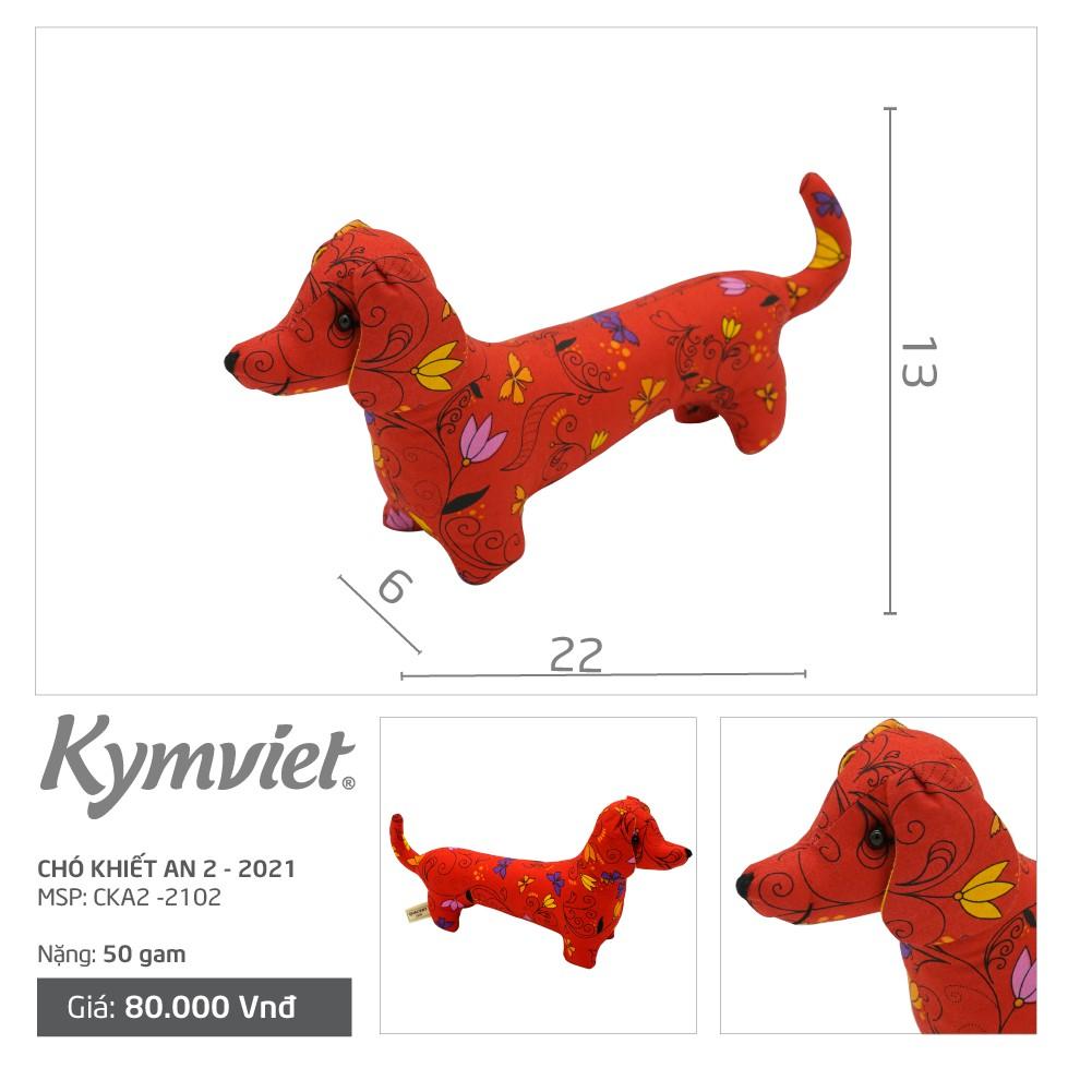 Đồ Chơi Nhồi Bông Hình Chó Khiết An Kymviet 100% Handmade Cotton
