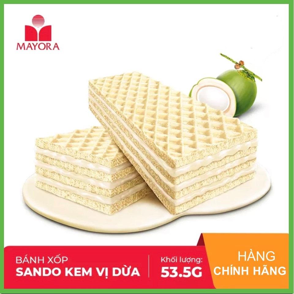 Combo 5 Bánh xốp Sando Coco (vị dừa) 53.5gx5