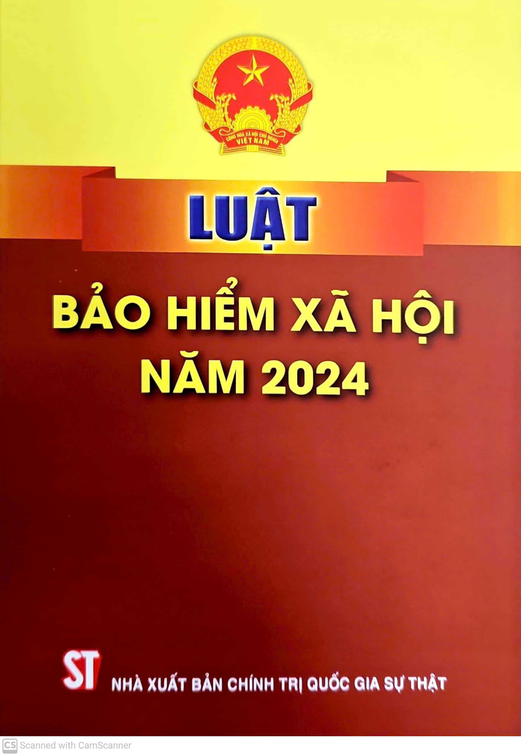 Sách Luật bảo hiểm xã hội 2024