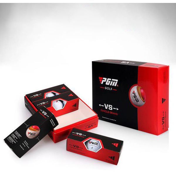 Bóng Chơi Golf Lõi Kép - Durable Golf Ball with Three Layer - PGM Q017 (1 hộp / 3 quả)