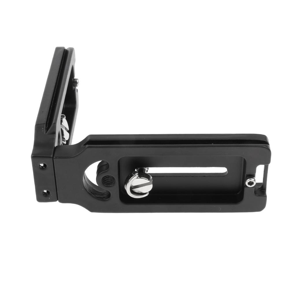 Metal Quick Release L-Plate Bracket Hand Grip Holder for SLR Camera