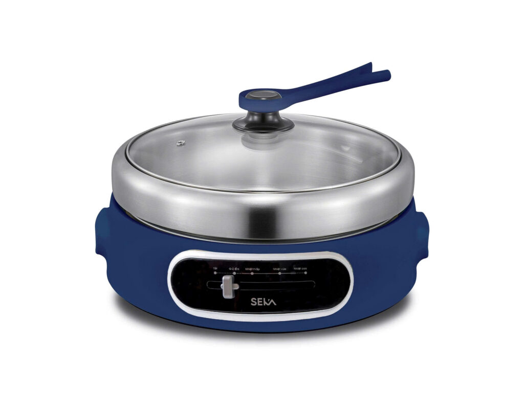 Nồi Lẩu Nướng Đa Năng 2in1 SEKA SK640 Dung Tích 4L, 1300W Lòng Nồi Tháo Rời Dễ Vệ Sinh -  Hàng Chính Hãng