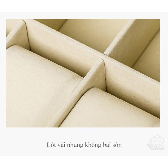 Hộp đựng đồng hồ 10 ngăn - Luxury Watch Box 10 slots - Home and Garden