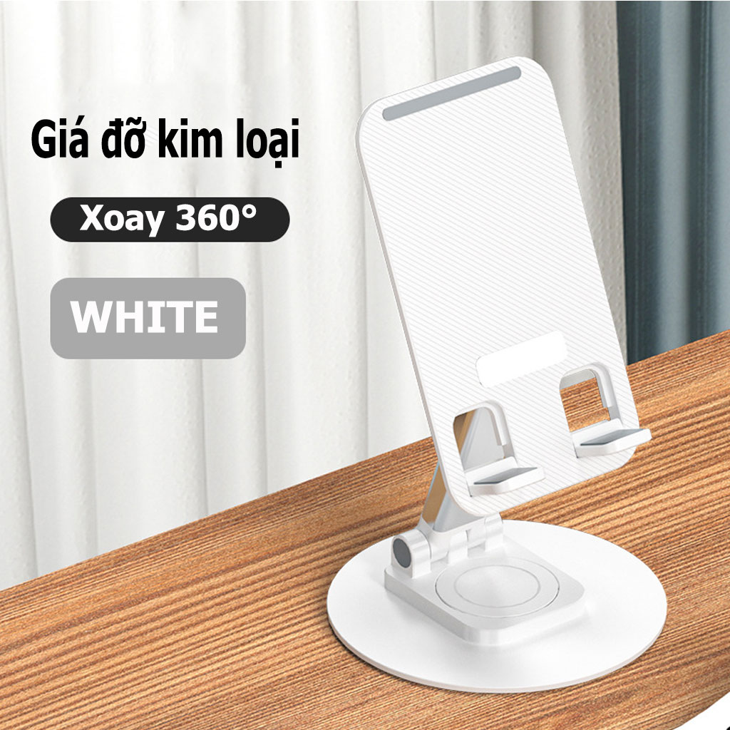 Giá Đỡ Điện Thoại / Máy Tính Bảng Xoay 360 Độ Tiện Dụng Có Thể Gấp Gọn, Giá Đỡ Pixlink X203 Chất Liệu Hợp Kim Nhôm - Hàng Chính Hãng/Hàng Nhập Khẩu