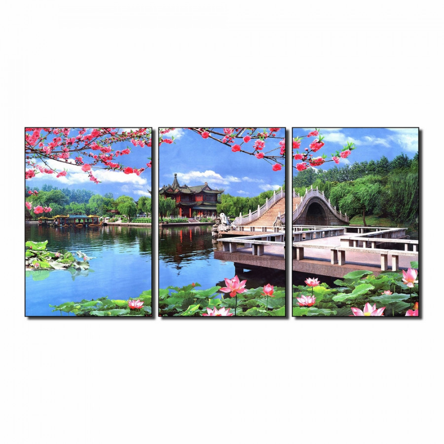 Tranh Bộ Treo Tường Nghệ Thuật Q12B-ZTH