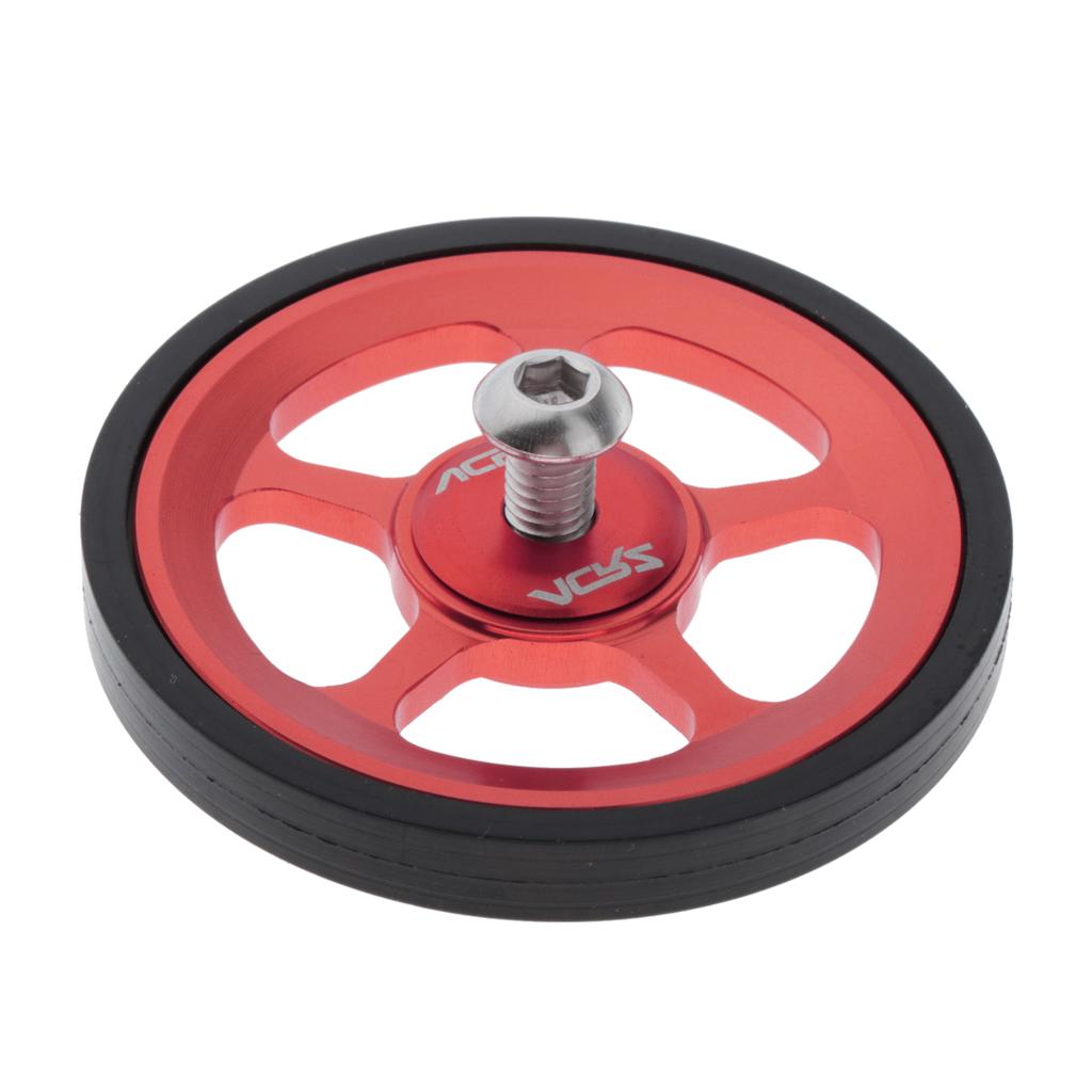 Premium Folding Bike Easy Wheels Modified Easywheel for Brompton