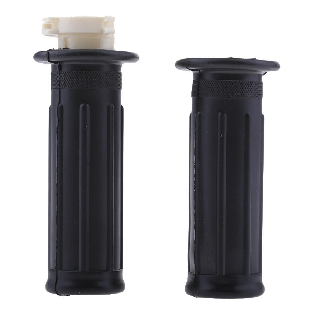 1 Pair 22mm 7/8'' Handlebar Grips Twist Grip for Yamaha PW50 PY50 Peewee 50