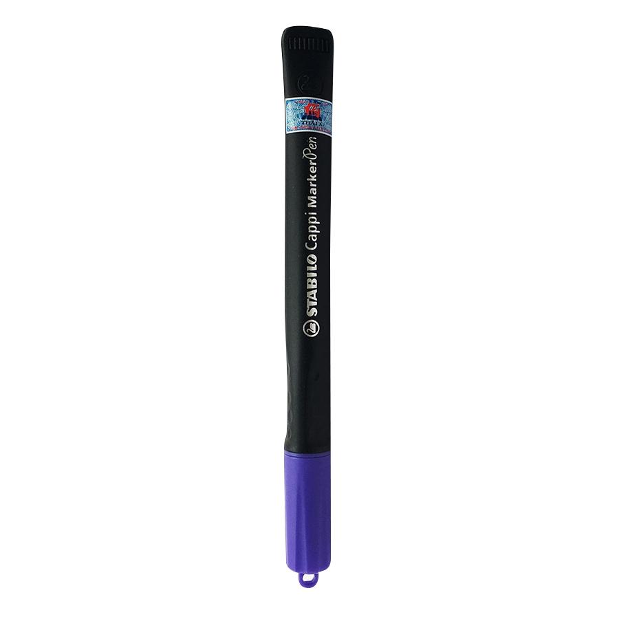 Bút Lông Dầu Stabilo Cappi MarkerPen MK169-VL - Màu Tím