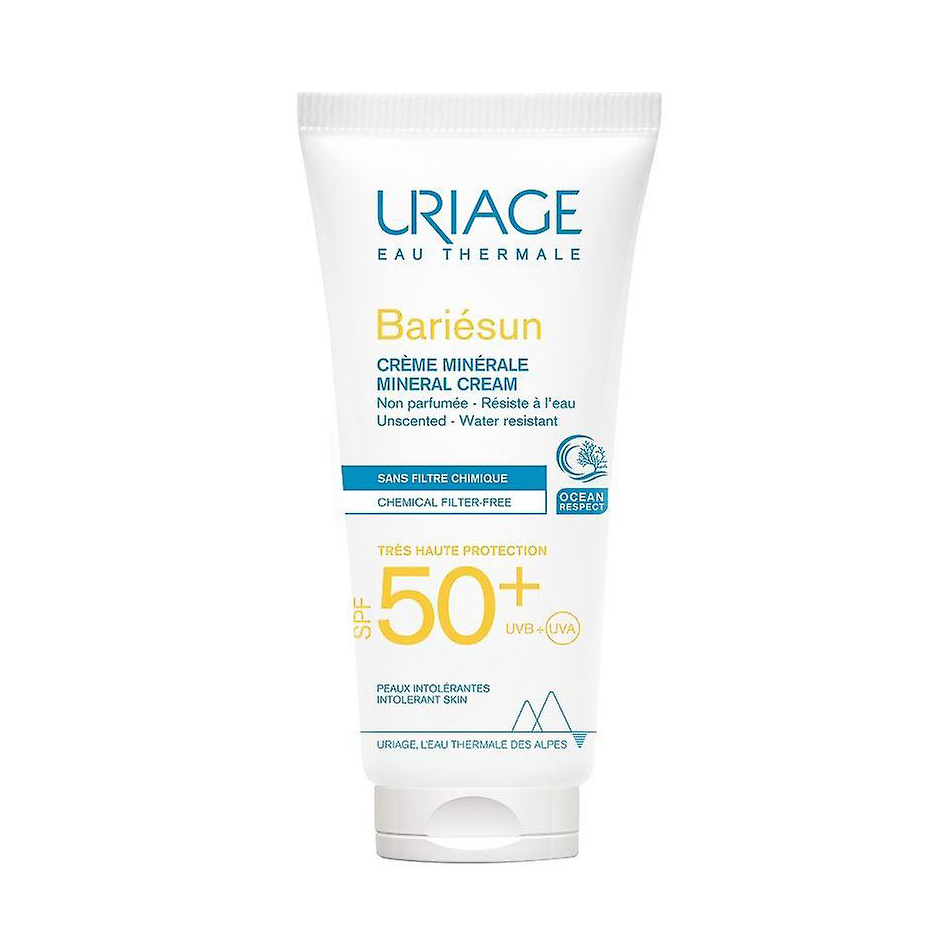 Kem Chống Nắng Màng Lọc Da Nhạy Cảm Uriage Bariésun SPF50+ Crème Minerale