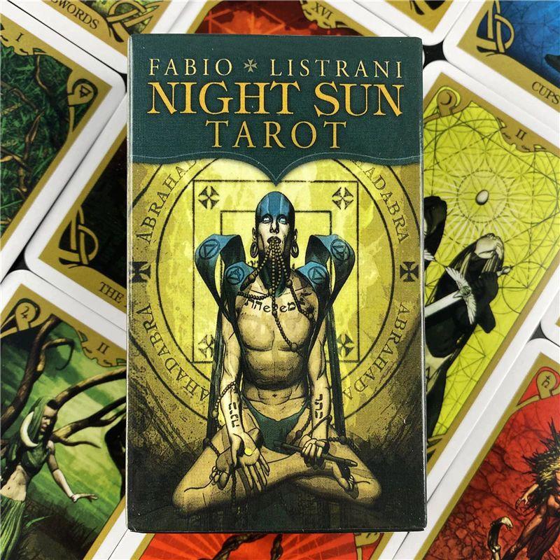 Bài Tarot Night Sun Tarot Tặng Đá Thanh Tẩy