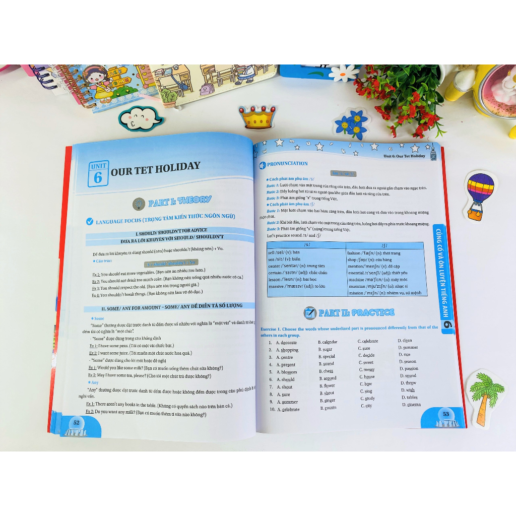 Sách Củng cố và ôn luyện Tiếng anh 6 - ndbooks