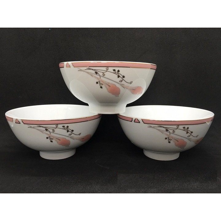 Bộ 6 Chén cơm sứ 11 cm Sứ Việt Nam cao cấp