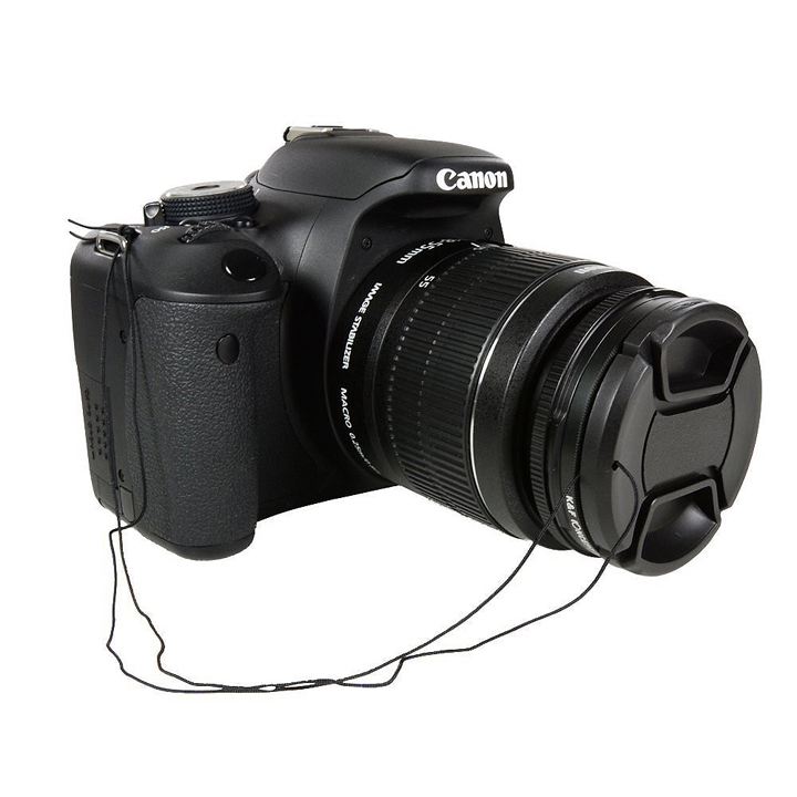 Hình ảnh Lens cap 55mm nắp đậy bảo vệ ống kính máy ảnh phi 55mm