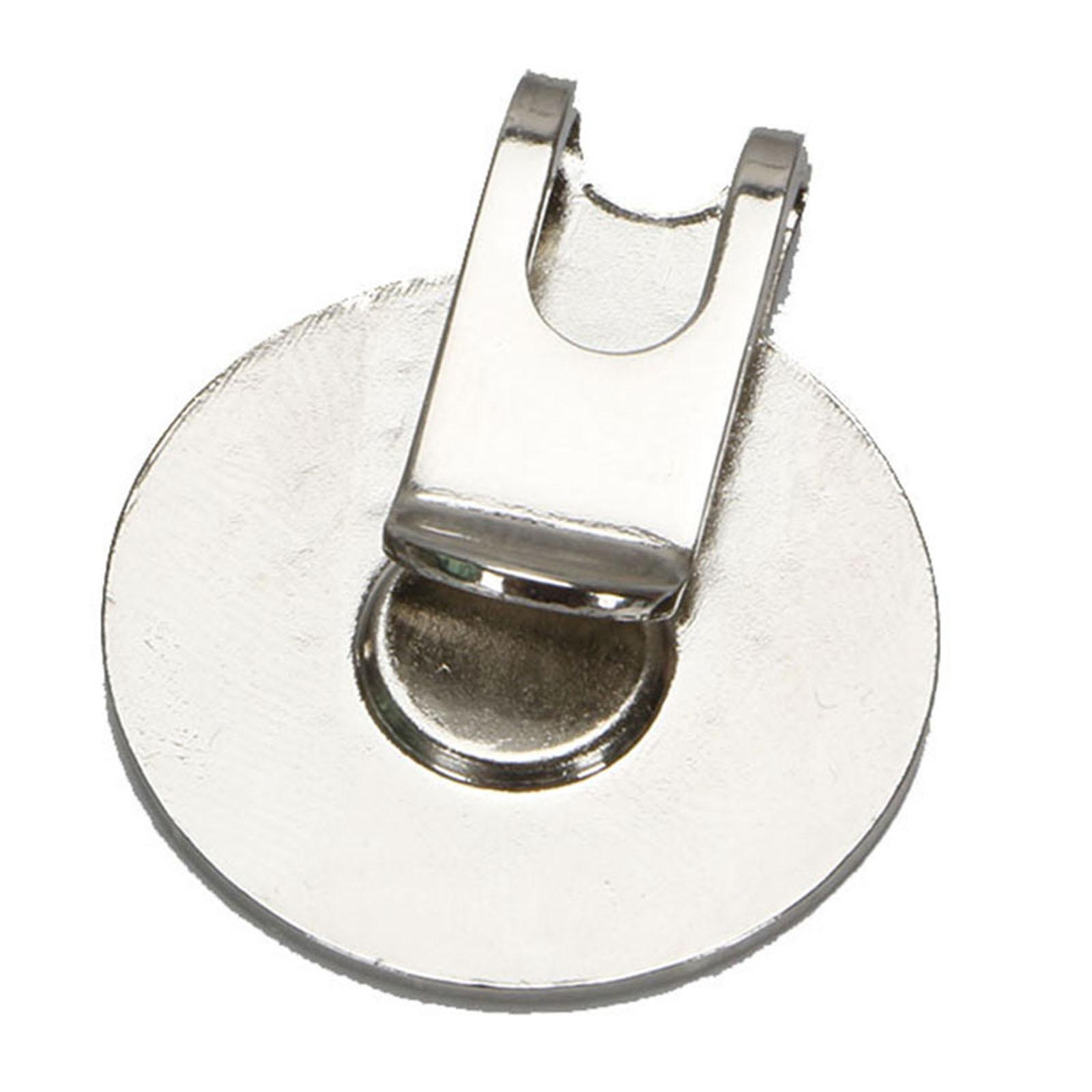 2x Golf Ball Marker Hat Clip Golf Putting ball of training Accessories Hat Clips Removable Golf