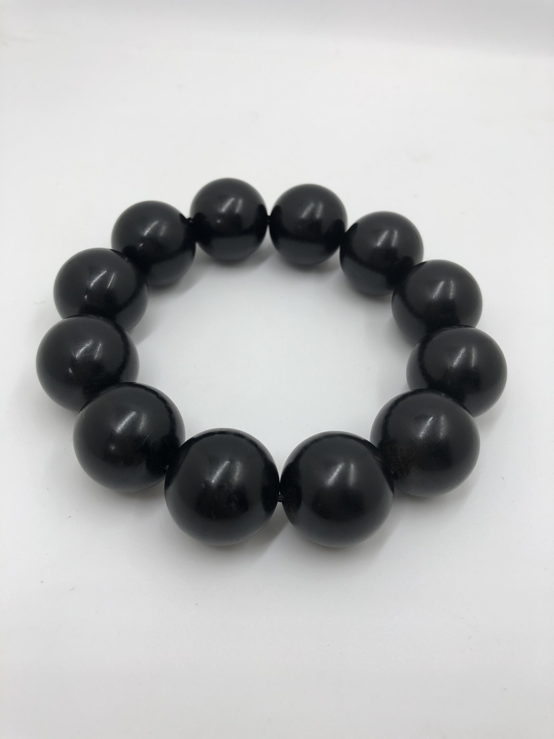 VÒNG TAY GỖ MUN SỪNG 20LY DÀNH CHO NAM