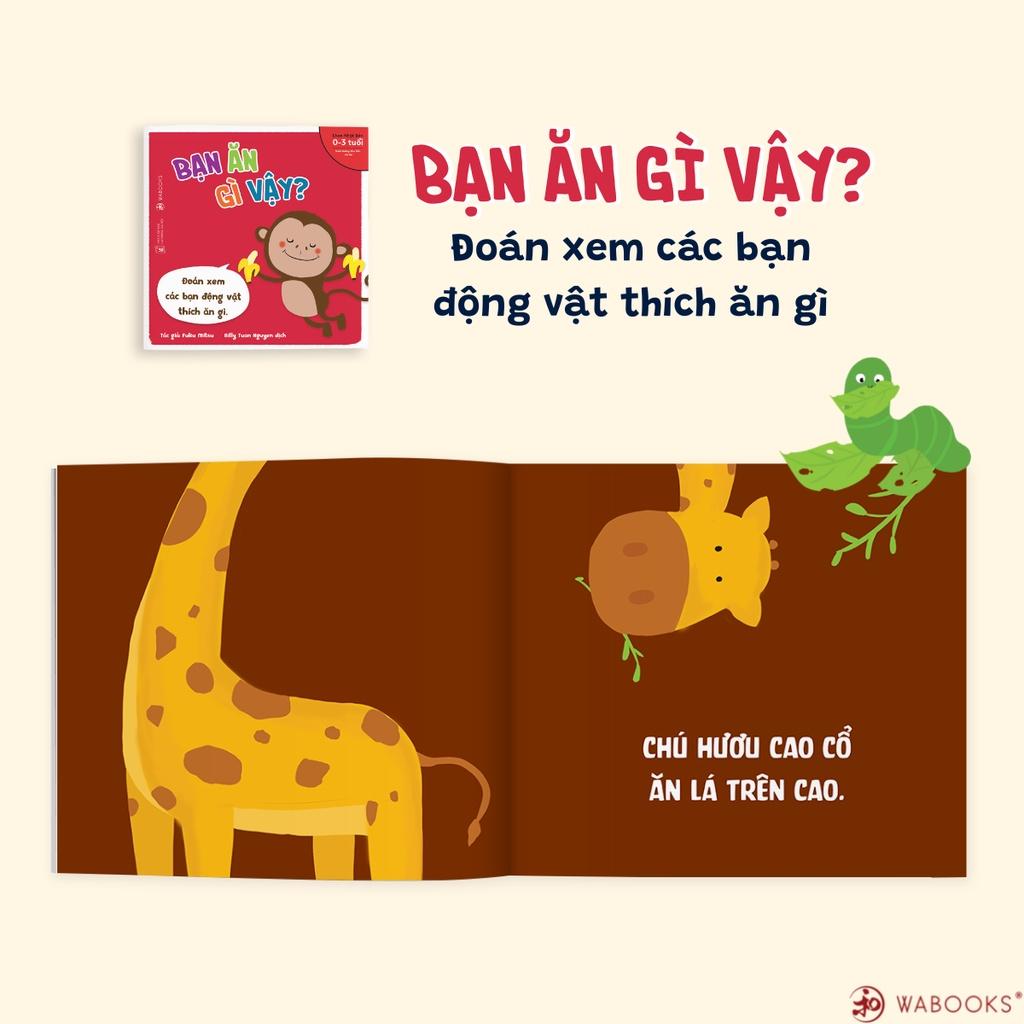 Ehon Nhật Bản Combo 4 cuốn Bạn là ai vậy Dành cho trẻ từ 0 3 tuổi - Bản Quyền