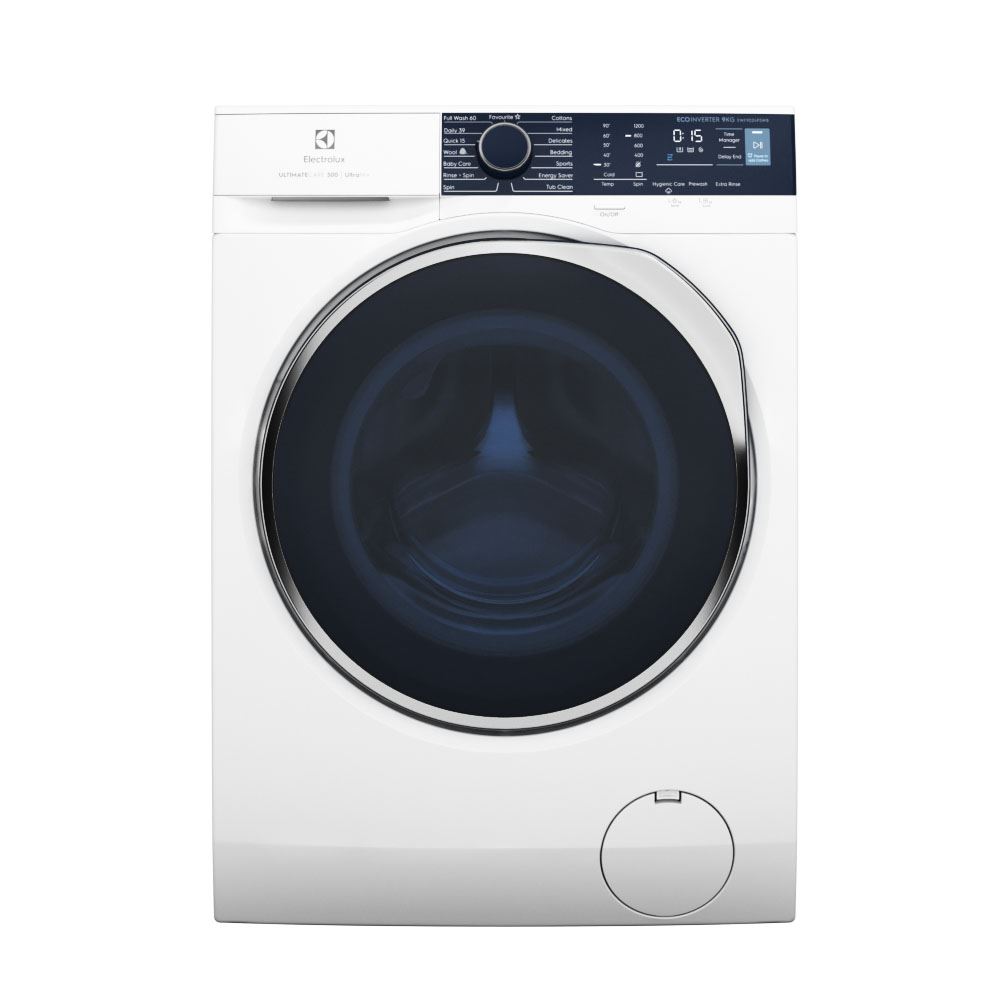 Máy giặt cửa trước Electrolux 9kg UltimateCare 500 - EWF9024P5WB - Công nghệ HygienicCare diệt 99.9% vi khuẩn, êm dịu như giặt tay, giặt sạch sâu [Hàng chính hãng]