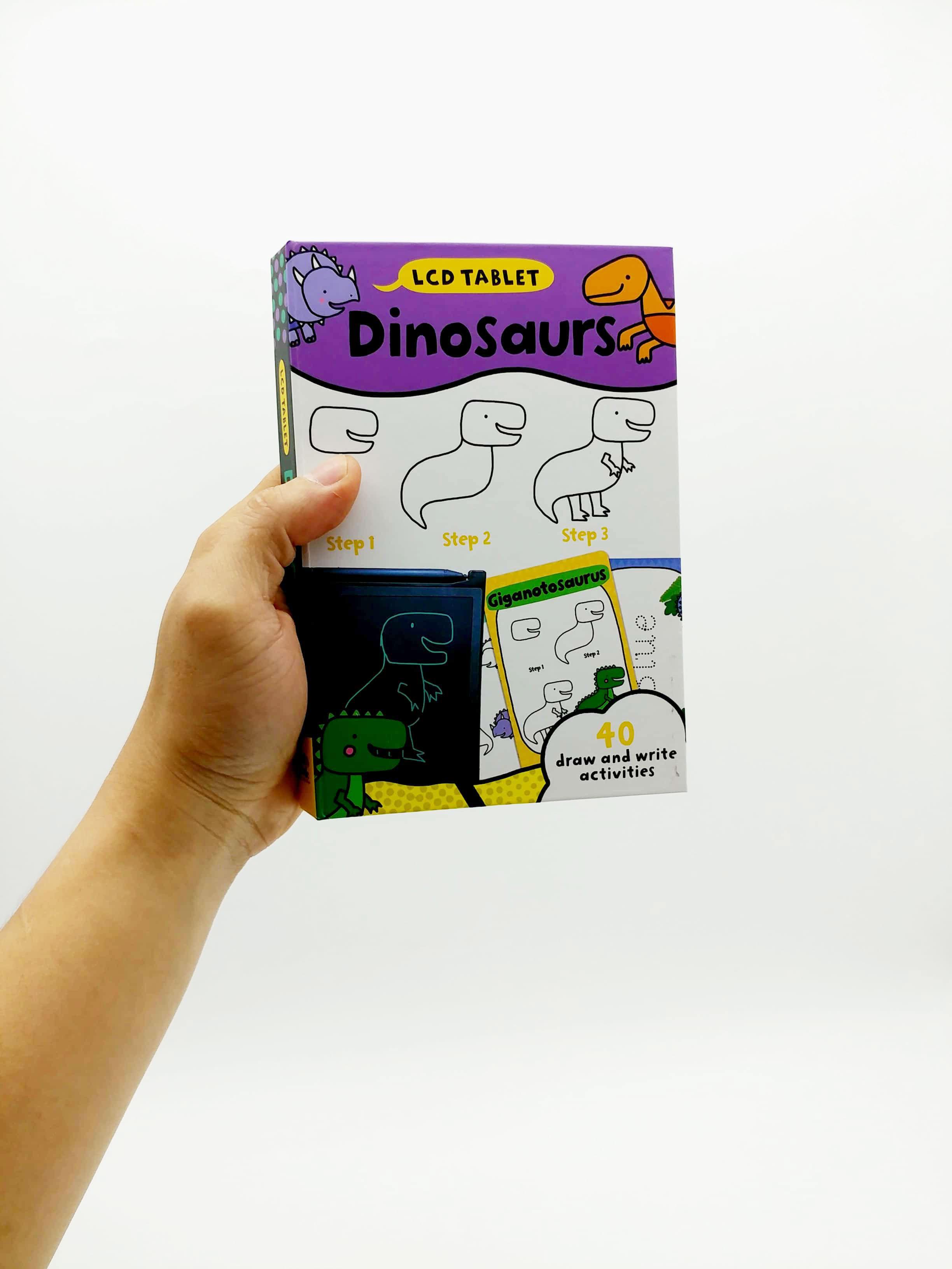 LCD Tablet &amp; Flashcards - Dinosaurs