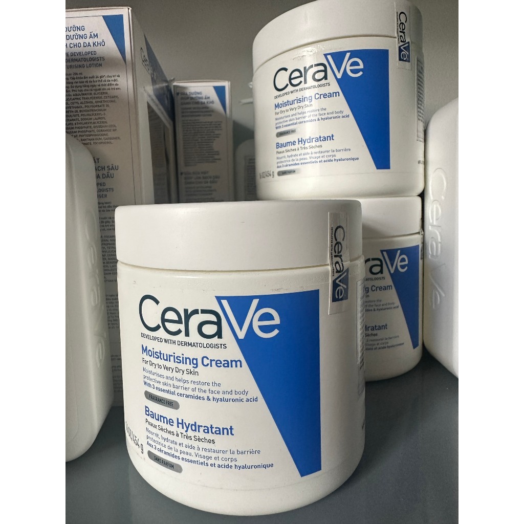 Kem dưỡng ẩm dành cho da khô Cerave Moisturizing Cream 454g