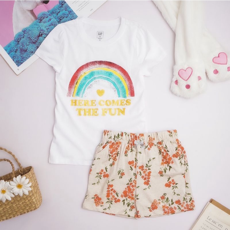 Bộ cotton cho bé gái 4-14 tuổi