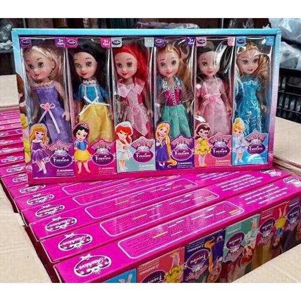 Sét búp bê 6 cô cho bé hàng đẹp giá sỉ-Búp bê baby đồ chơi cho bé gái