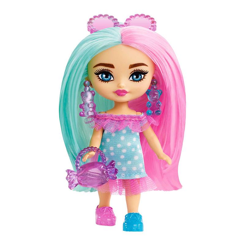 Đồ Chơi BARBIE Búp Bê Barbie Mini Mini Extra - Turquoise / Pink Candy HPH21/HLN44