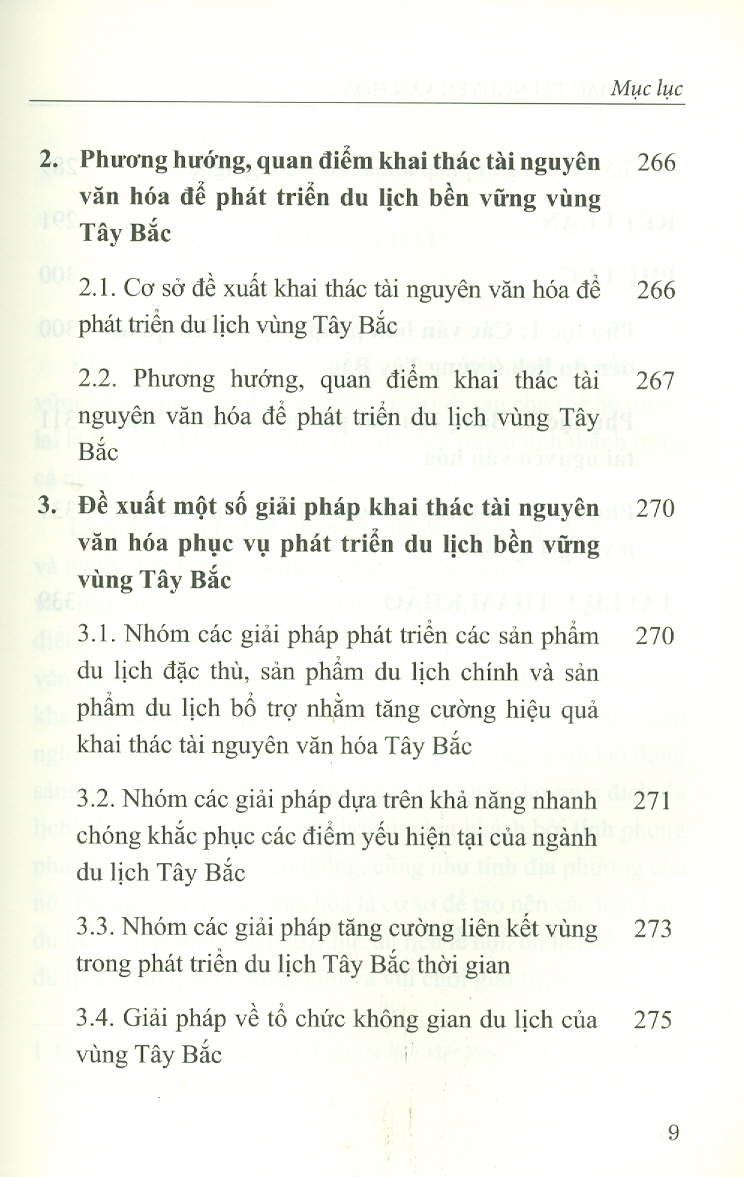 Khai Thác Tài Nguyên Văn Hóa Để Phát Triển Du Lịch Bền Vững Vùng Tây Bắc (Sách chuyên khảo)