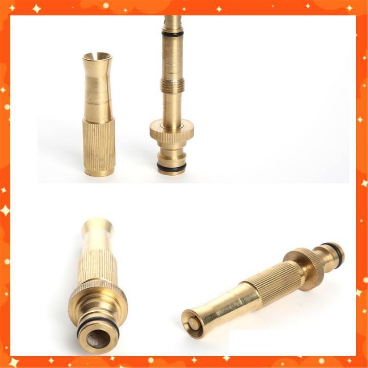 Bộ dây vòi xịt nước rửa xe, tưới cây . tăng áp 3 lần, loại 15m 206587 cút sập,+ tặng mở chai