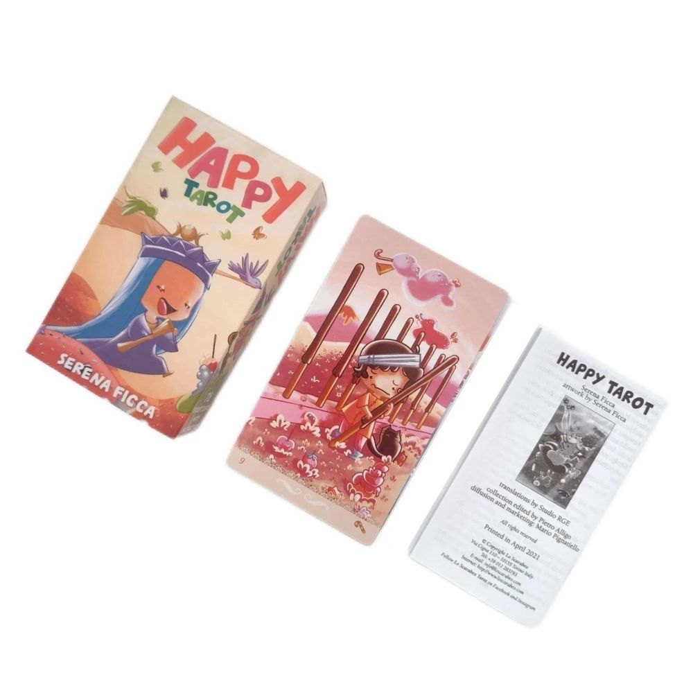 (Size Gốc) Bộ Bài Happy Tarot Serena Ficca