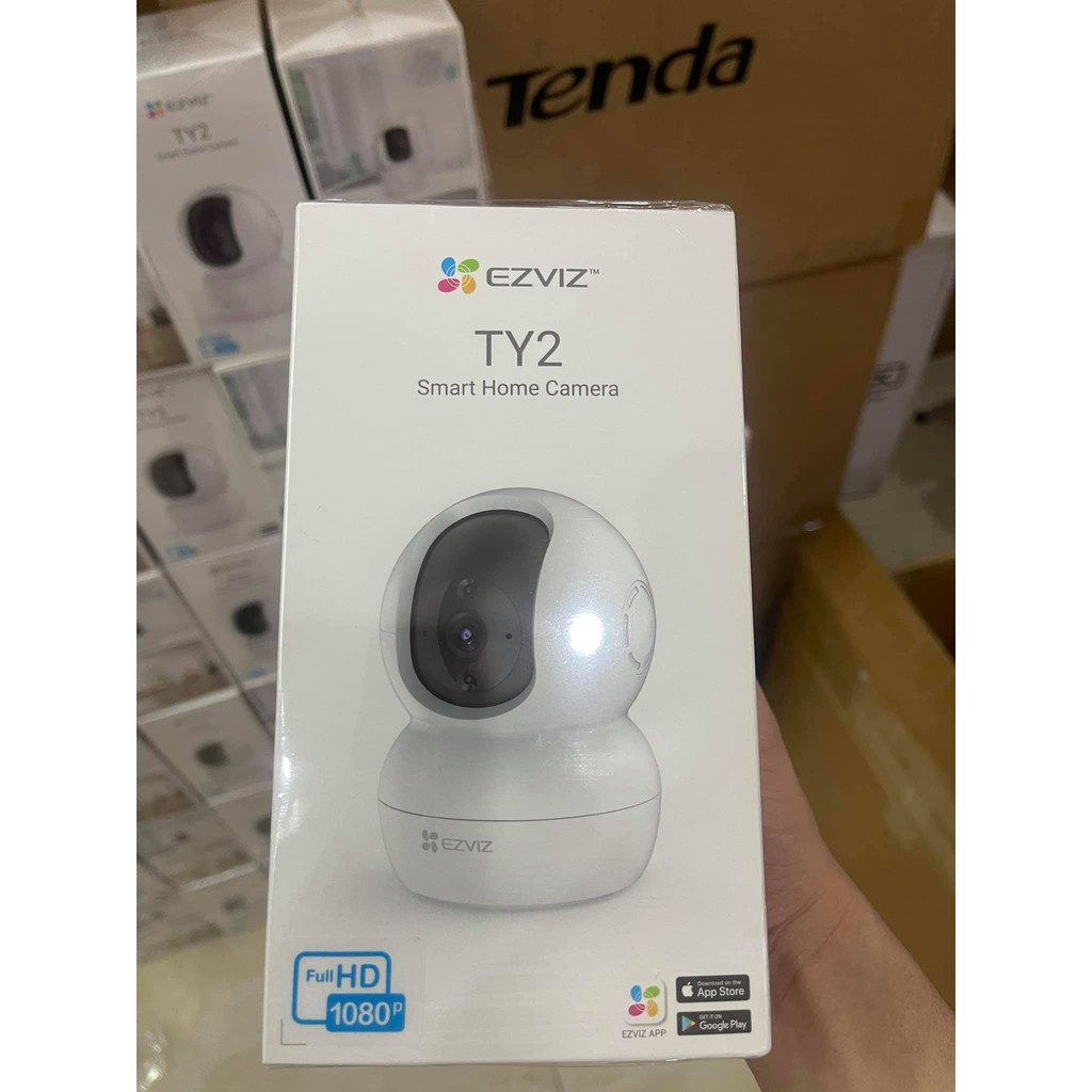 Camera IP Wifi Ezviz TY2 2M 1080p Quét 360 Độ Hồng Ngoại Đêm-Hàng chính hãng.