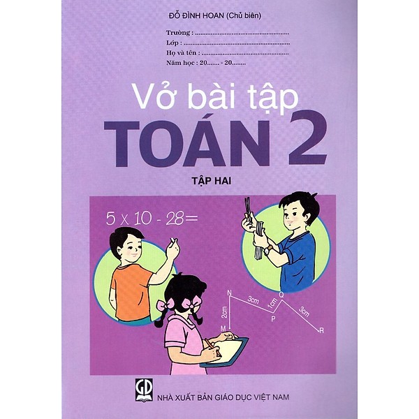 Vở Bài Tập Toán Lớp 2 (Tập 2)