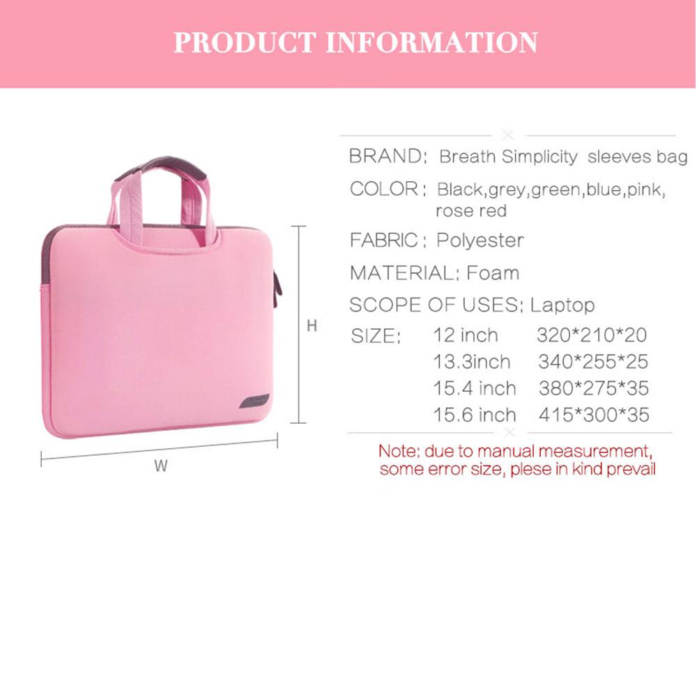 Túi Đựng Laptop Cho Macbook Air Pro 13 15 16 Inch Túi Máy Tính Cover Dành Cho Xiaomi 15.6 dell Acer Asus Túi Xách