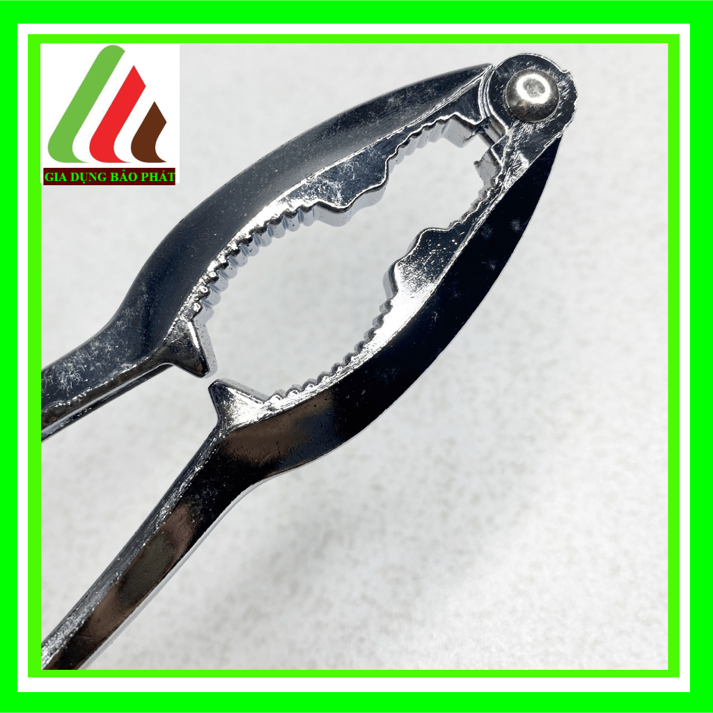 Kềm kìm Kẹp càng cua ghẹ, hạt óc chó tách vỏ cứng bằng inox sáng bóng sang trọng dễ dàng sạch sẽ