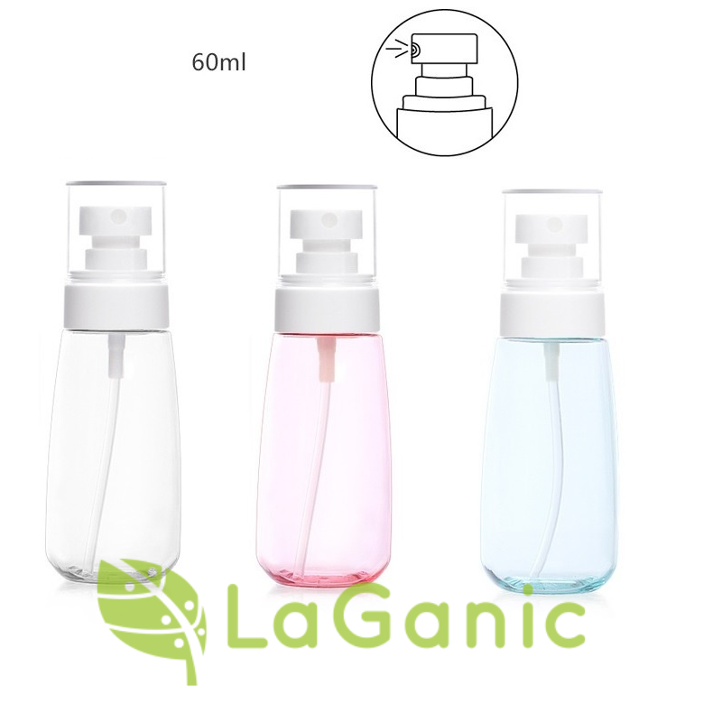 Chai xịt phun sương chiết mỹ phẩm nước hoa hồng du lịch 30ml, 60ml, 80ml, 100ml