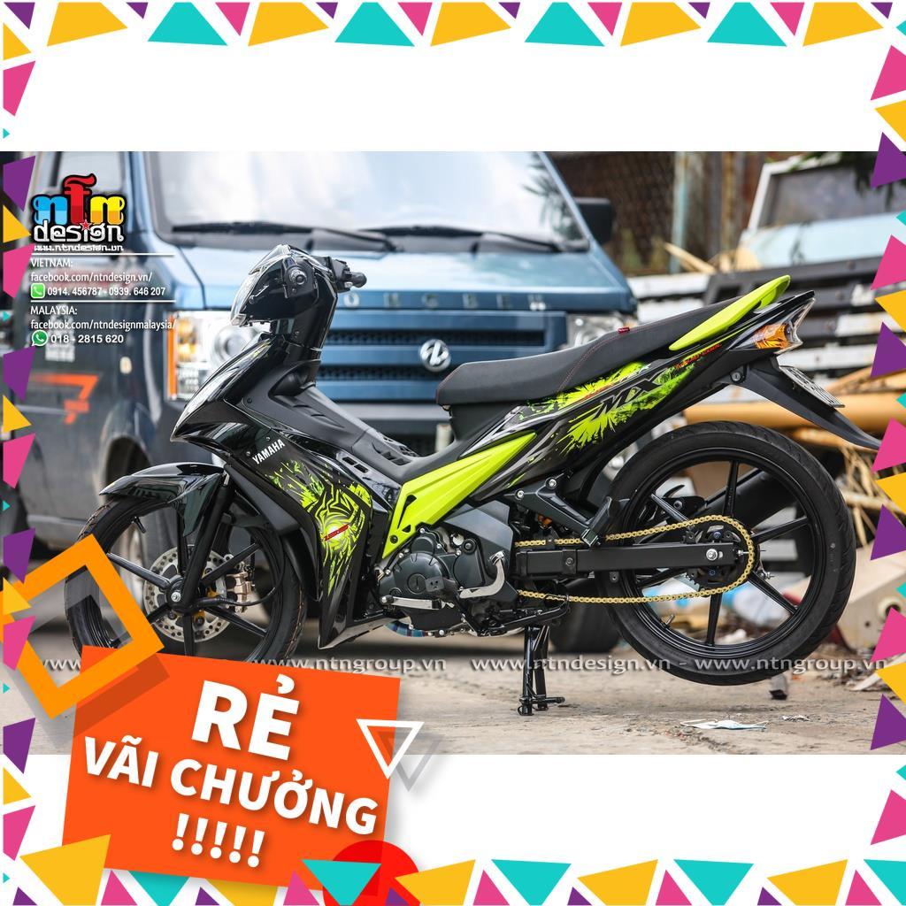 Tem Rời Exciter 2009 Mẫu Jupiter MX Xanh Đen