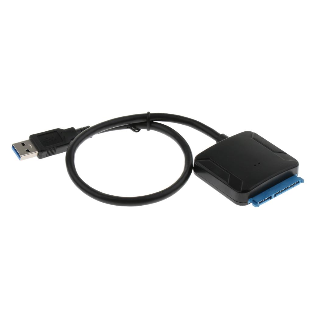 1 Pc. USB 3.0 to SATA 22Pin 2.5 "/ 3.5" PC Hard Disk Drive SSD Adapter Cable