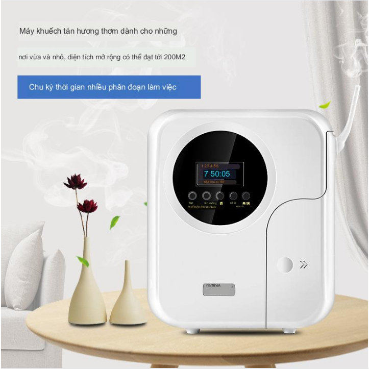 Máy Xịt Thơm Phòng Khách Sạn, Showroom SmartScent EuroTech APP 600m2