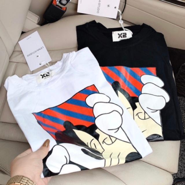 Áo thun from rộng dấu quần