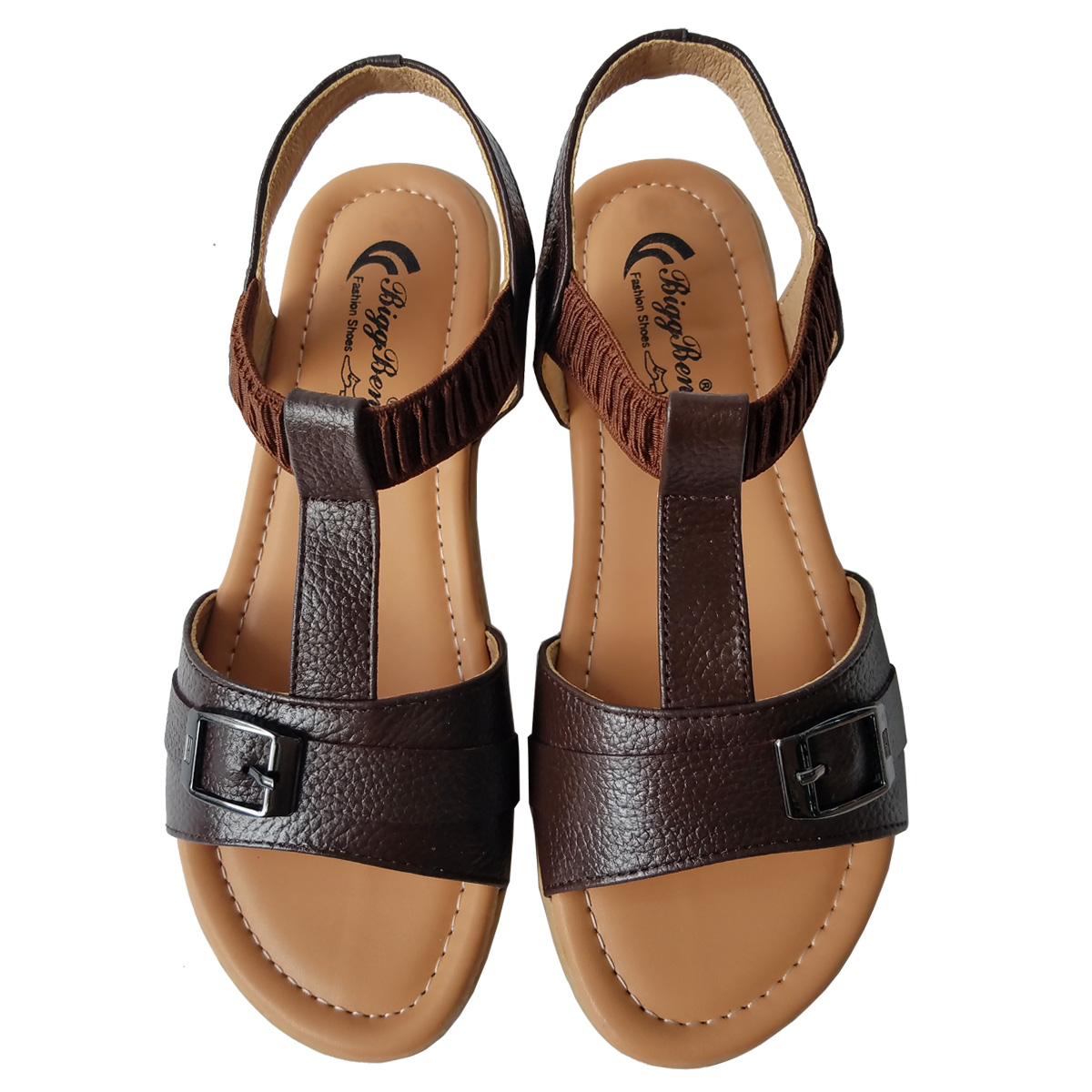 Giày Sandal Nữ Da Bò Thật BIGGBEN Cao Cấp SDN101