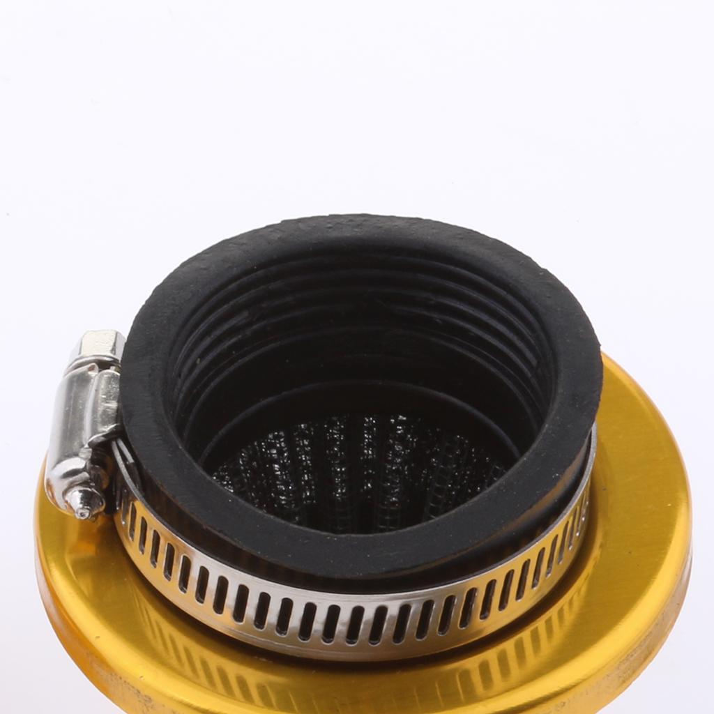 Red Aluminum Adapter With Air Filter for 2-stroke 47cc & 49cc Pocket Bike