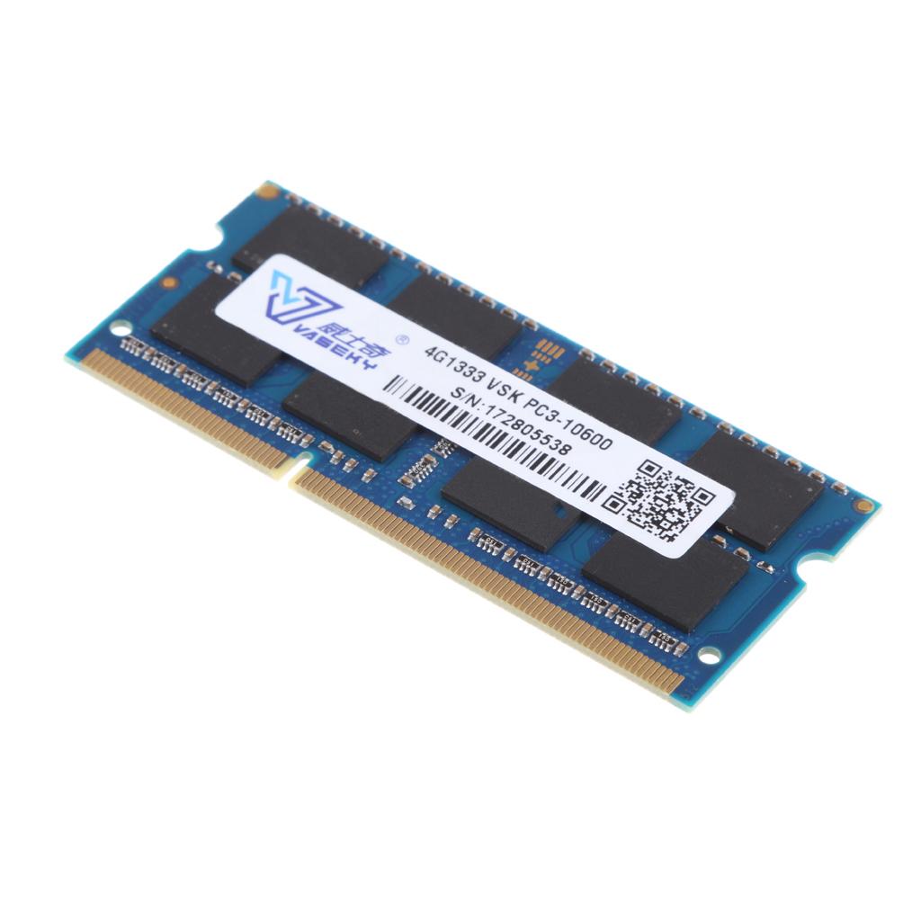 1Piece Memory Ram 4GB DDR3 RAM 1333MHZ Sitck Card for Laptop/PC/Computer