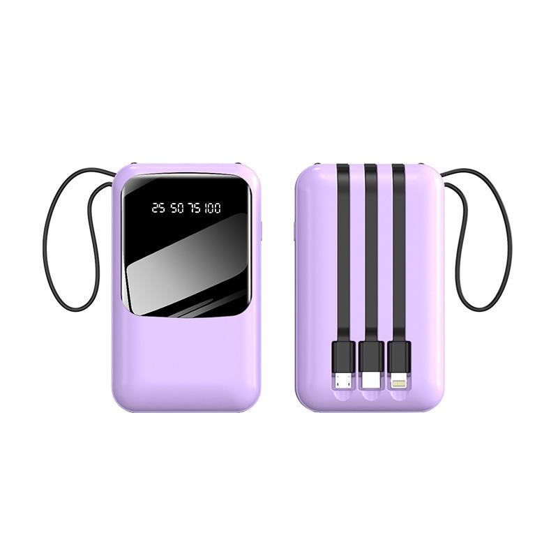 Đảm bảo chất lượng, dung lượng siêu lớn, đường dây khép kín, kho báu sạc 20000 mAh, quà tặng nhỏ và di động, nguồn điện di động, in tùy chỉnh