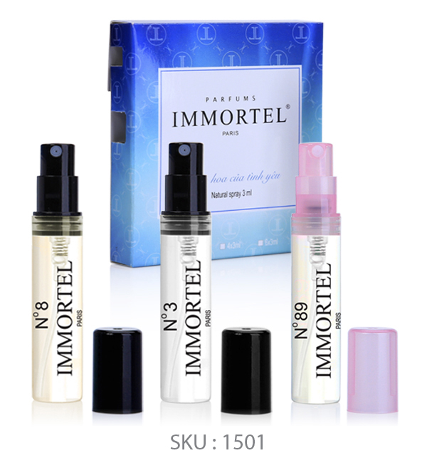 Hộp Set 2 - 3 chai xịt 3ml :
