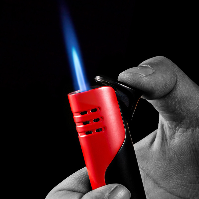 Vỏ Hột Quẹt Bật Lửa Gas Jobon ZB-985 Khò 1 tia cực mạnh thiết kế nhỏ gọn - giao màu ngẫu nhiên